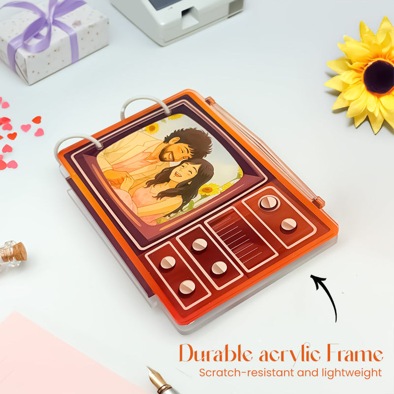 Personalized Retro TV Style Ghibli Photo Album
