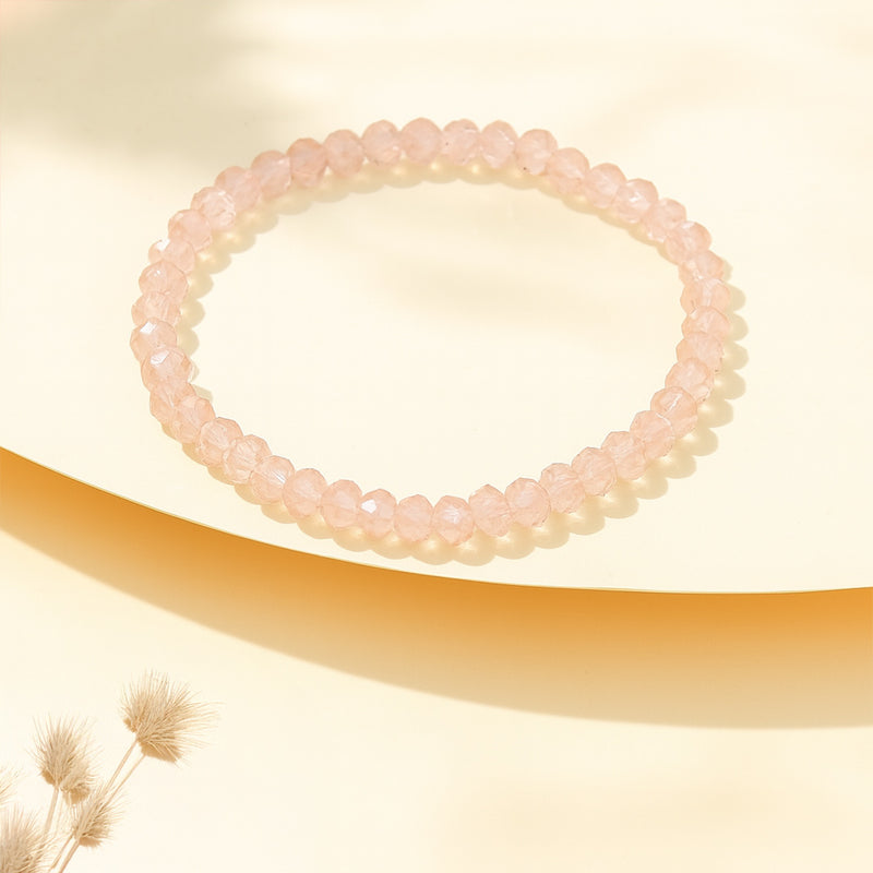 Pinkish Bead Bracelet Gift Box