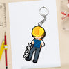 Engineer Keychain For Women With Name | Love Craft Gifts
