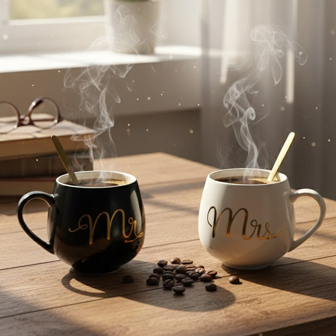 Forever Sips – Personalized Couple Mugs