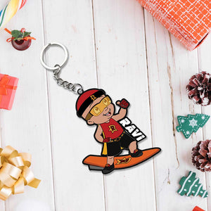 Chhota Bheem Characters Keychain or Keyrings with Name | Love Craft Gifts