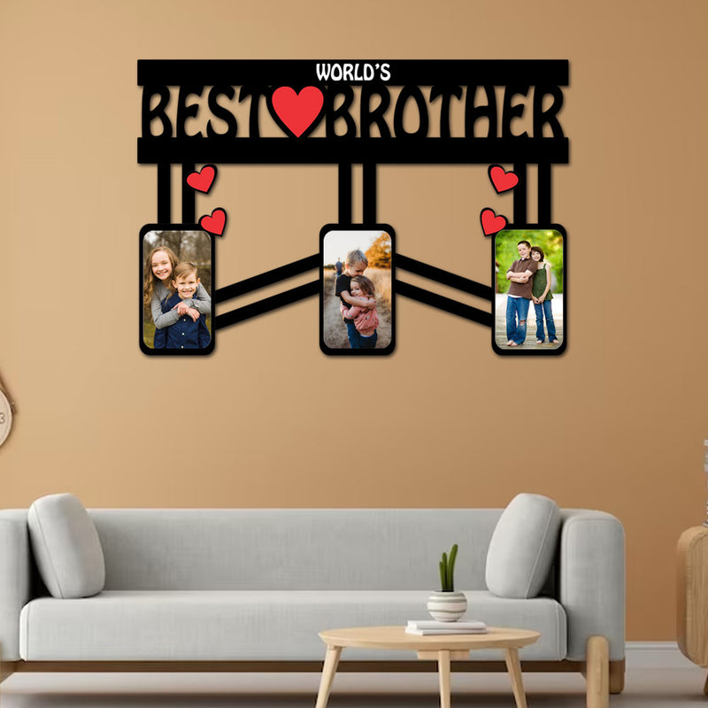 Photo Collage Frame-Brother Gift for Rakhi | Love Craft Gifts