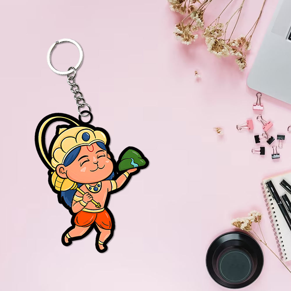 Bal clearance hanuman keychain