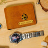 Customized Men's Wallet & Watch Combo