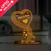 Customized Product Acrylic 3D LED  Lamp- Valentine’s Day Gift 