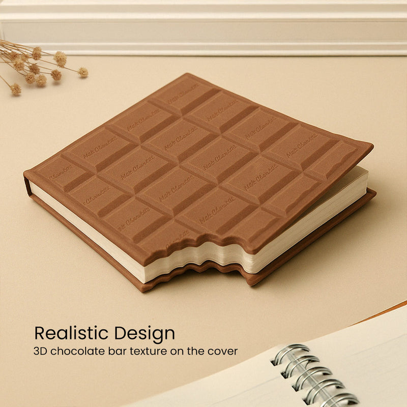 Chocolate Bar Fragrance Notebook – Unique 3D Design Journal | Love Craft Gifts