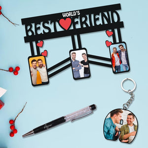 Friends Photo Frame, Pen And Keychain Combo | Love Craft Gifts