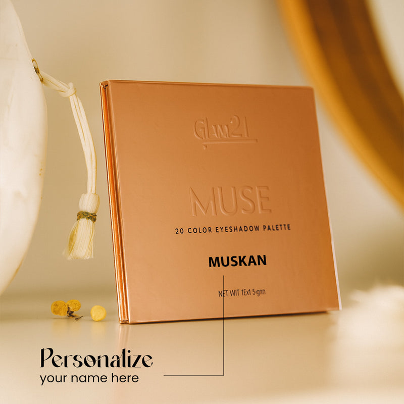 Customized Glam21 Muse 20 Color Eyeshadow Palette
