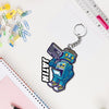 Musician Keychain With Name: Musician Keyrings | Love Craft Gifts