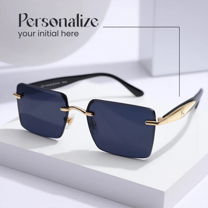 Luxury Gold-Temple Sunglasses