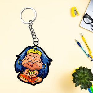 Hanuman Ji Keychain | Love Craft Gifts