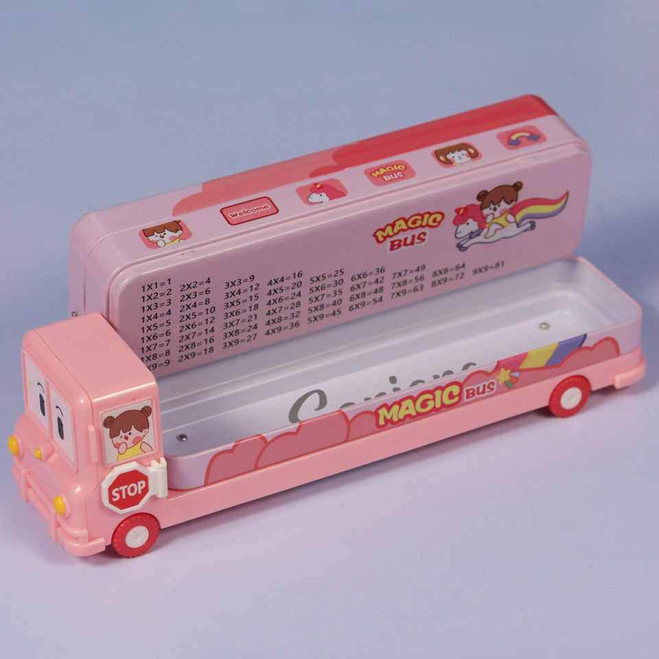 Personalized Space Bus Pencil Box