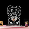 Acrylic Glowing Panda Lamp with Photo & Text