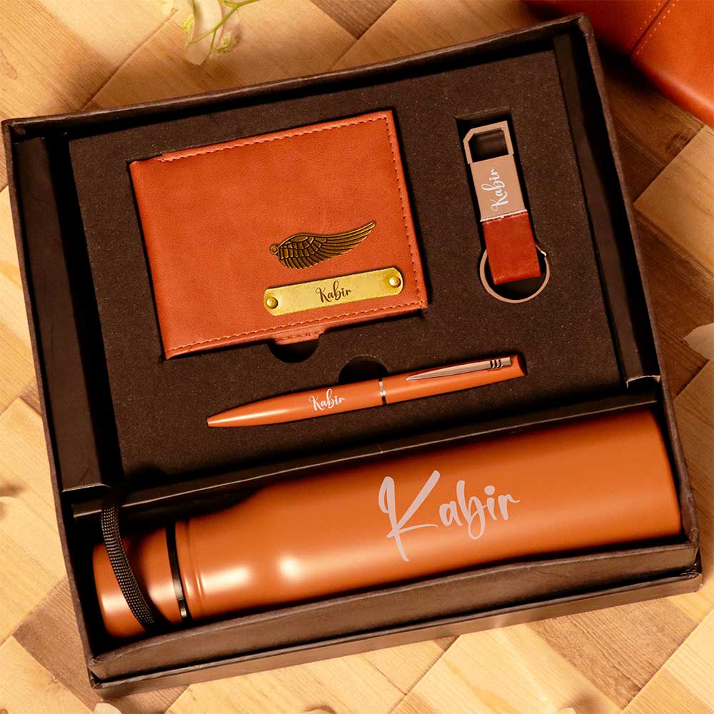 Brown Corporate Combo Gift Set