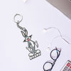 Cute Cartoon Rabbit Keychain With Name: Rabbit Keyrings | Love Craft Gifts