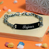 Personalized Name Bracelet For Women - Black