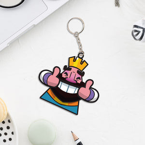 Clash Royale Emotes Keychain | Love Craft Gifts