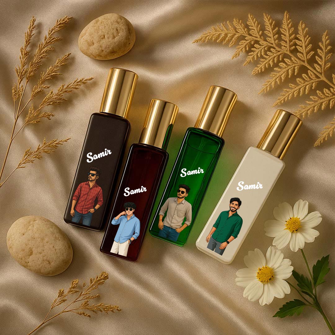 Denver Exclusive Perfume Gift Set – Customized 4-in-1 Edition | Love Craft Gifts