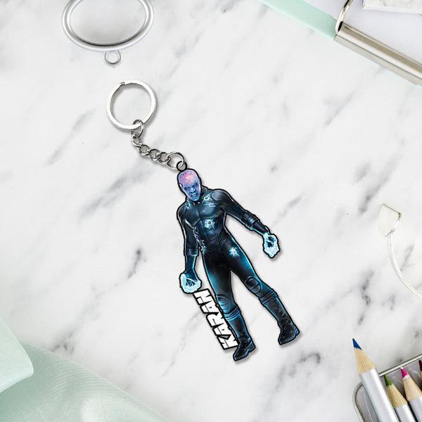 Silver hot sale surfer keychain