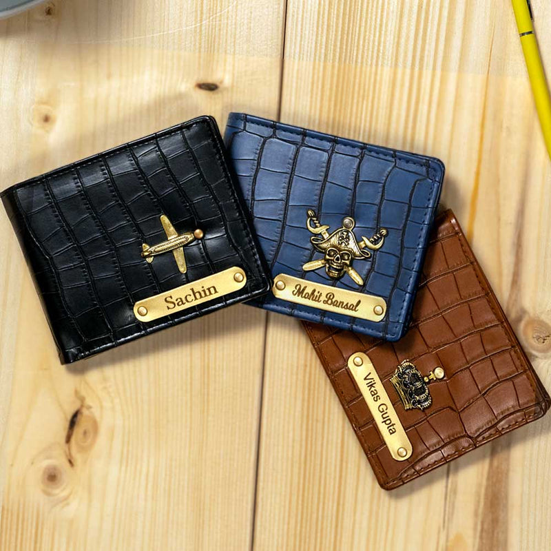 Personalized Men Wallet - Gift Wrap