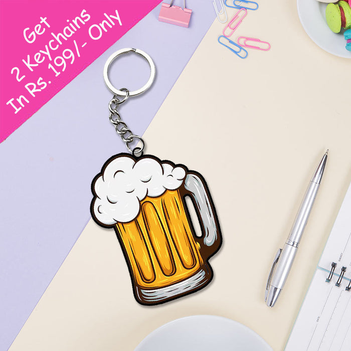 Beer Mug Keychain | Best Beer Glass Keyrings | Love Craft Gifts