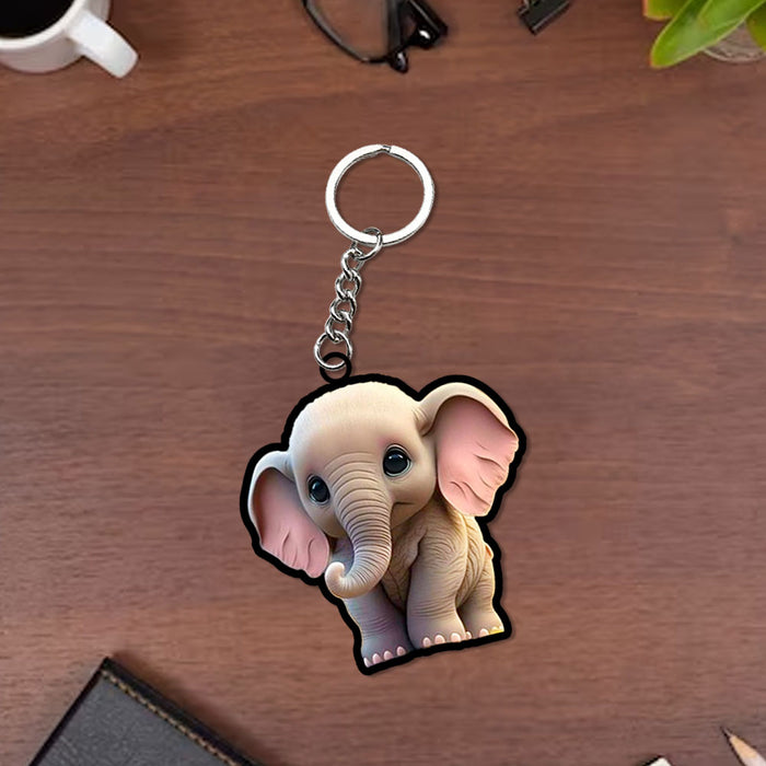 Cute Cartoonist Keychain | Love Craft Gifts