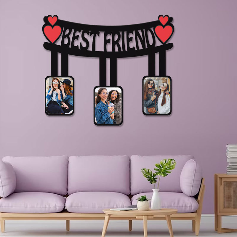 Wooden Photo Frame, Pen And Keychain Combo | Love Craft Gifts