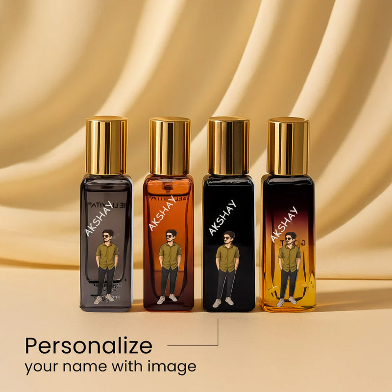 Personalized Men's Perfume Bella Vita Gift Set