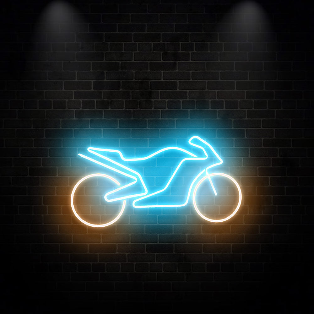 Super Bike Neon Sign Light