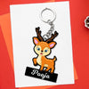 Animal Keychain With Name | Love Craft Gifts