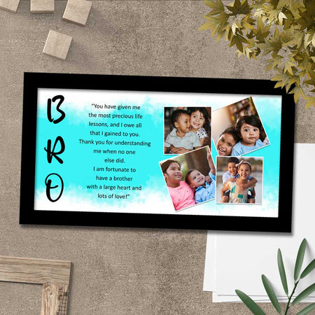 Photo Collage Frame-Rakhi Special Frame for Brother | Love Craft Gifts