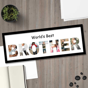 Photo Collage Frame-Rakhi Gift for Brother Online | Love Craft Gifts