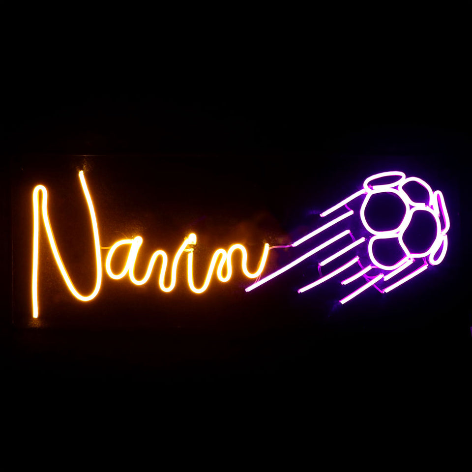 Customized Neon Name Light Frames With Logo