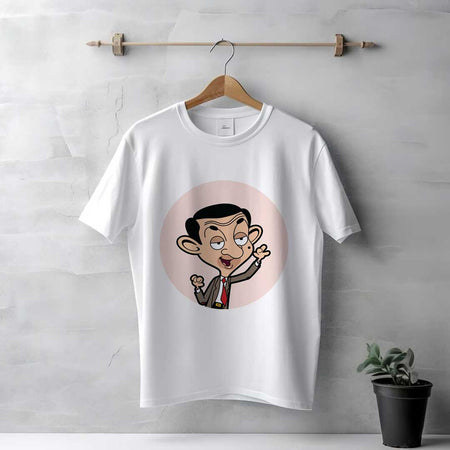 Men's White Mr. Bean T-Shirt | Love Craft Gifts