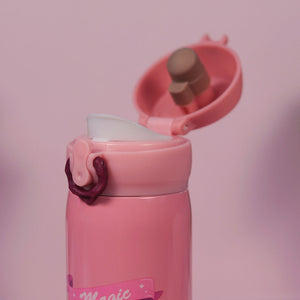 Personalized Pink Water Bottles for Kids -350 ML