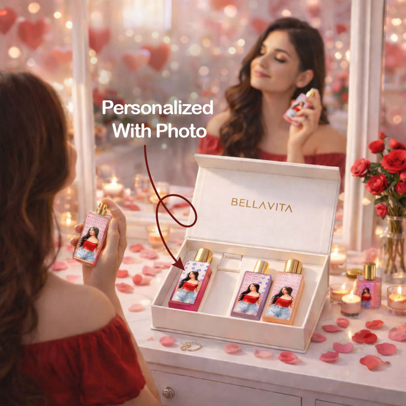 Valentine Love Theme – Bellavita Perfume Gift Set for Girls