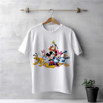 Men's White Mickey Mouse And Friends T-Shirt | Love Craft Gifts