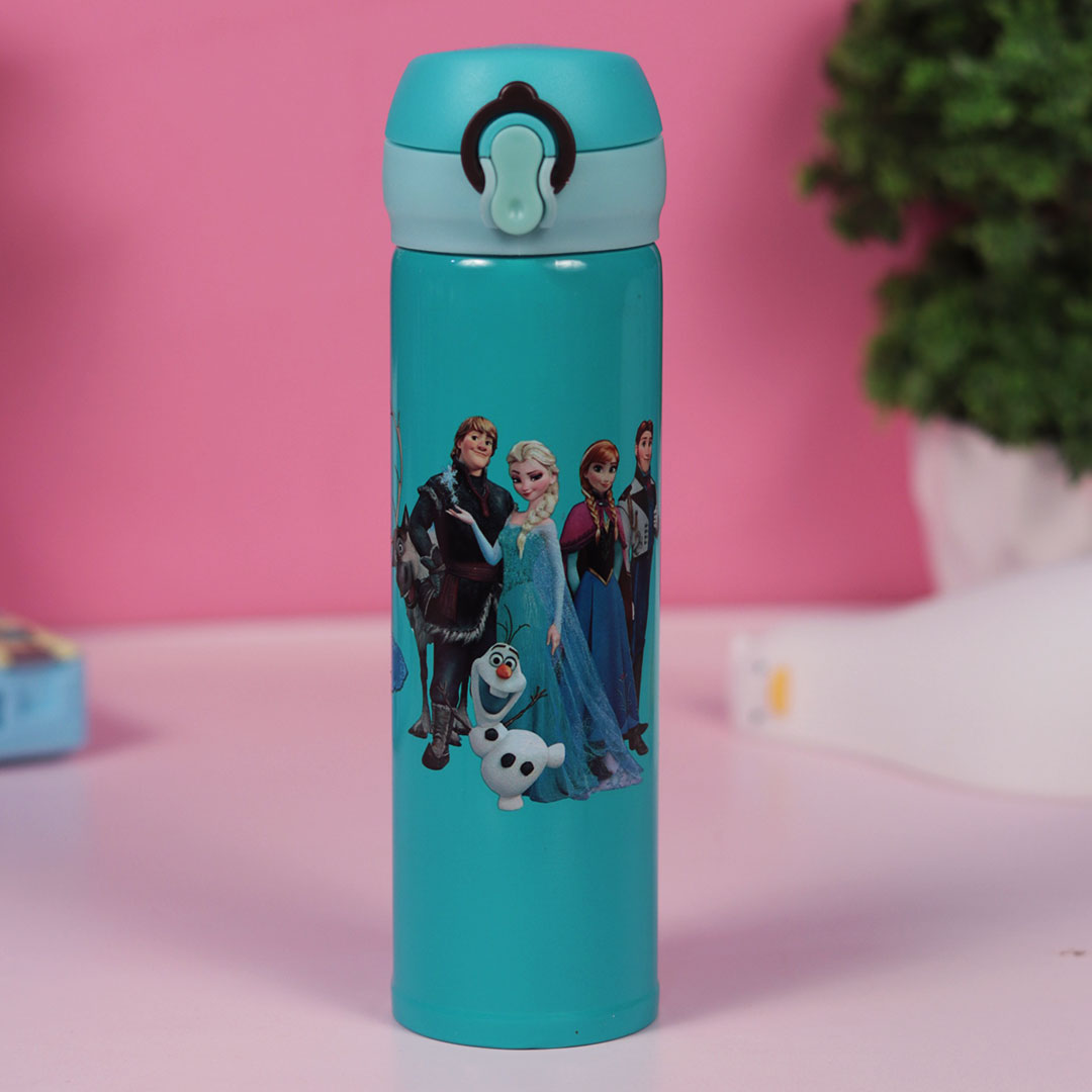 Personalized Pink Water Bottles for Kids -350 ML