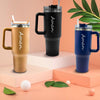 Personalized  Stainless Tumbler With Straw