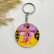 Premanand Maharaj Ji Blessing Pose Spiritual Keychain