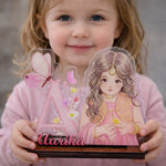 Personalized Kids Alphabet Name Acrylic LED Lamp (9×8 Inch) | Love Craft Gifts