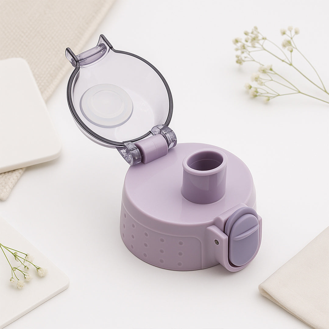 Kuromi Purple Water Bottle for Kids – 600ml Leak-Proof Sipper | Love Craft Gifts