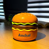 Personalized Burger Lamp with LED Light and Built-In Sharpener