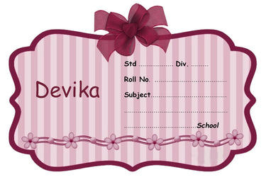 Beautiful Ribbon Customised  Name Slip | Love Craft Gifts 