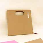 Personalized Beige Handle Notebook | Love Craft Gifts