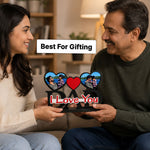 Personalized I Love You Dad Photo Frame | Custom Father’s Day Memory Gift - 7x4.5" | Love Craft Gifts™