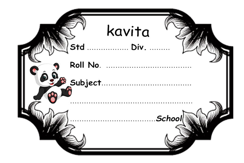 Black Name Slips