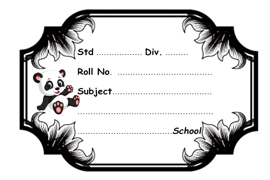Customized Black Name Slips | 12x18
