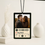 Photo Black Acrylic Car Hanger | Love Craft Gifts