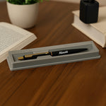 Customized Parker Matte Black Ball Pen – Refillable | Love Craft Gifts